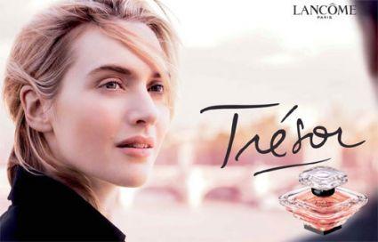 Kate Winslet in reclama pentru Lancome Tresor