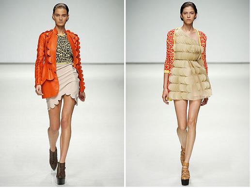 Christopher Kane primavara-vara 2009 Christopher Kane primavara-vara 2009