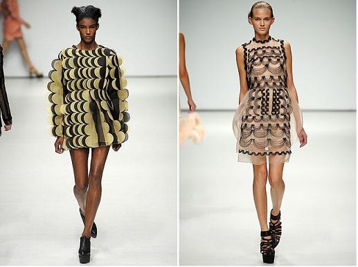 Christopher Kane primavara-vara 2009 Christopher Kane primavara-vara 2009