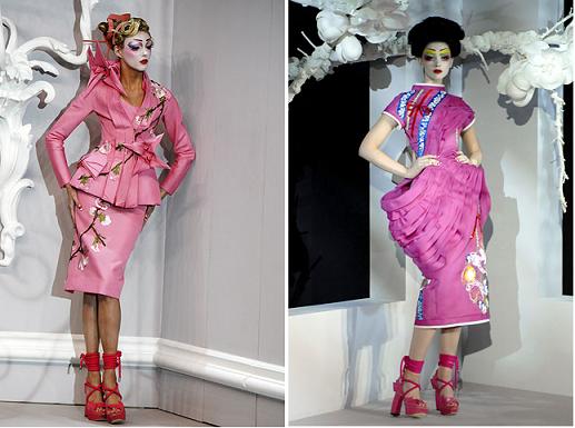 John Galliano pentru Christian Dior, colectia Haute Couture pentru primavara 2007