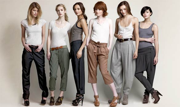 Noii pantaloni pentru primavara-vara 2009 Noii pantaloni pentru primavara-vara 2009