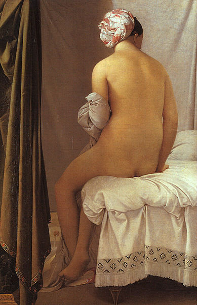 La baigneuse de Valpincon, 1808, Jean Auguste Dominique Ingres