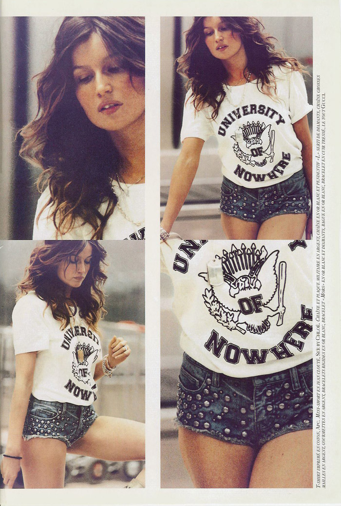Echappee Belle pentru Vogue aprilie 2004; fotograf: Terry Richardson; stilist: Emanuelle Alt; model: Laetitia Casta Echappee Belle pentru Vogue aprilie 2004; fotograf: Terry Richardson; stilist: Emanuelle Alt; model: Laetitia Casta