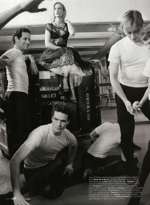 Curtain Call, pictorial de Carter Smith, aparut in Elle US, februarie 2010 Curtain Call, pictorial de Carter Smith, aparut in Elle US, februarie 2010