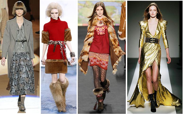 Marc Jacobs, Chanel, Anna Sui, Balmain A/W 2010