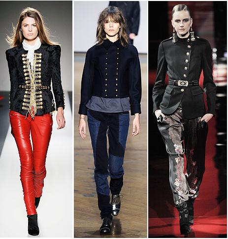 Balmain, Marc by Marc Jacobs, Etro A/W 2010