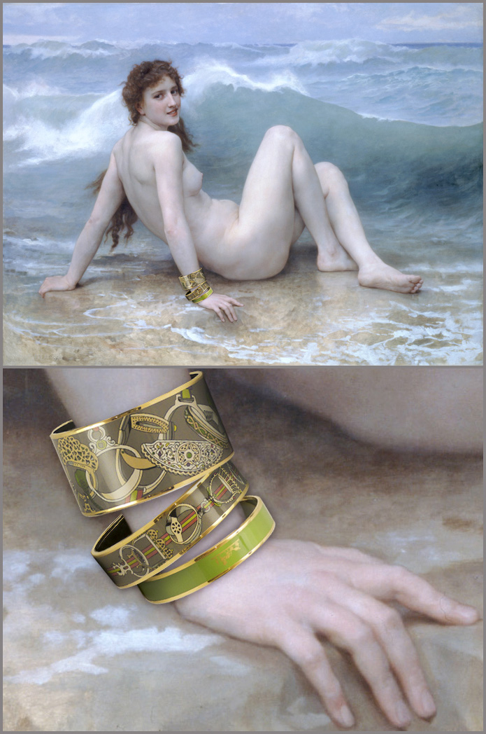 William Adolpe Bouguereau, La Vague (1896)