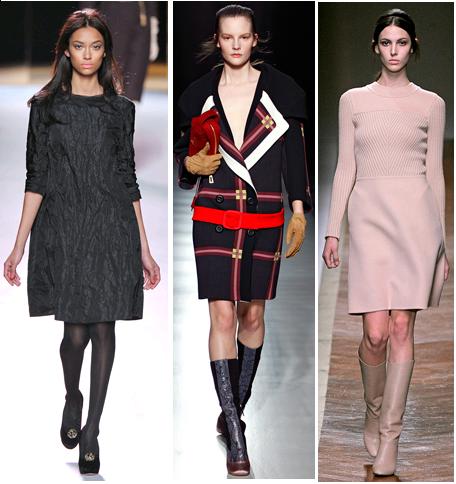 Nina Ricci, Prada, Valentino A/W 2011