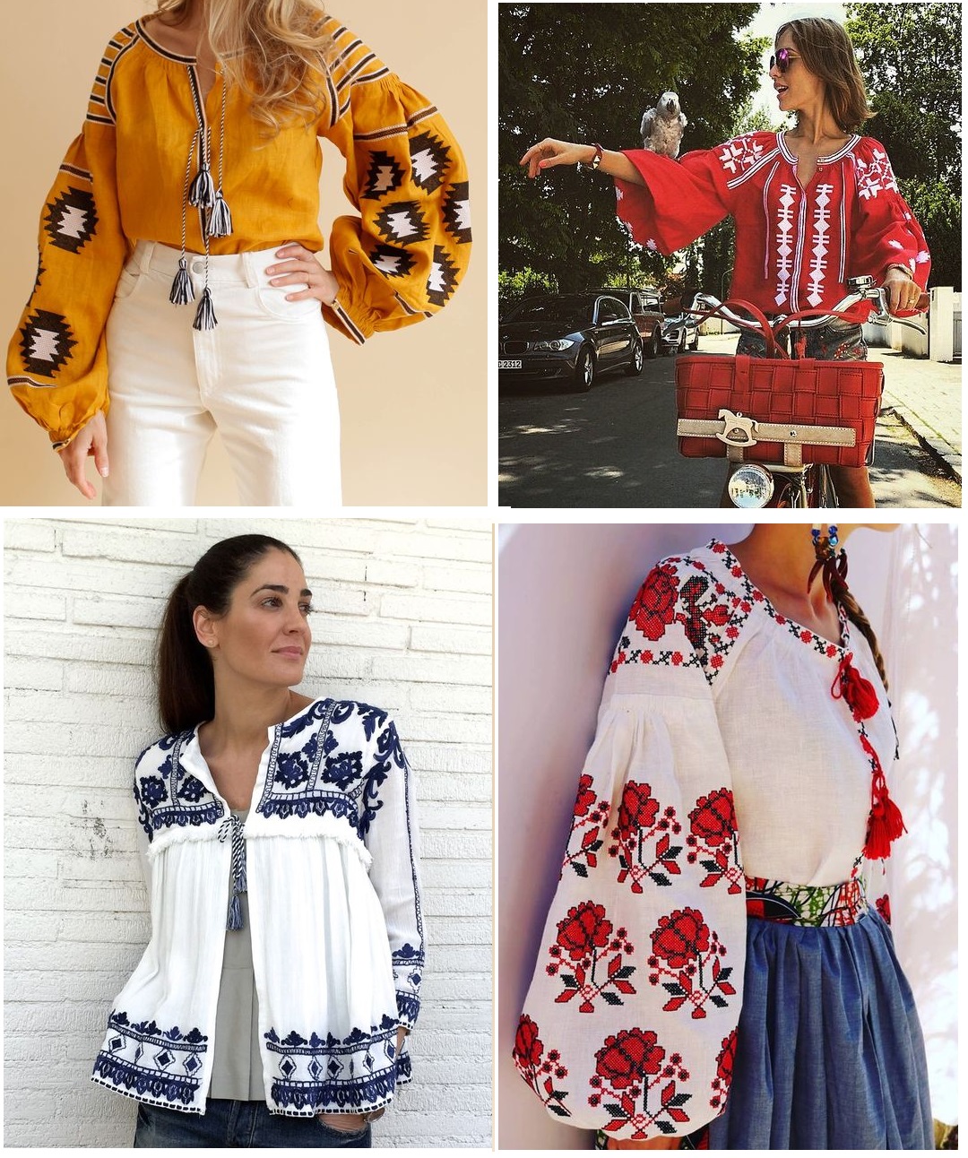 folk blouse